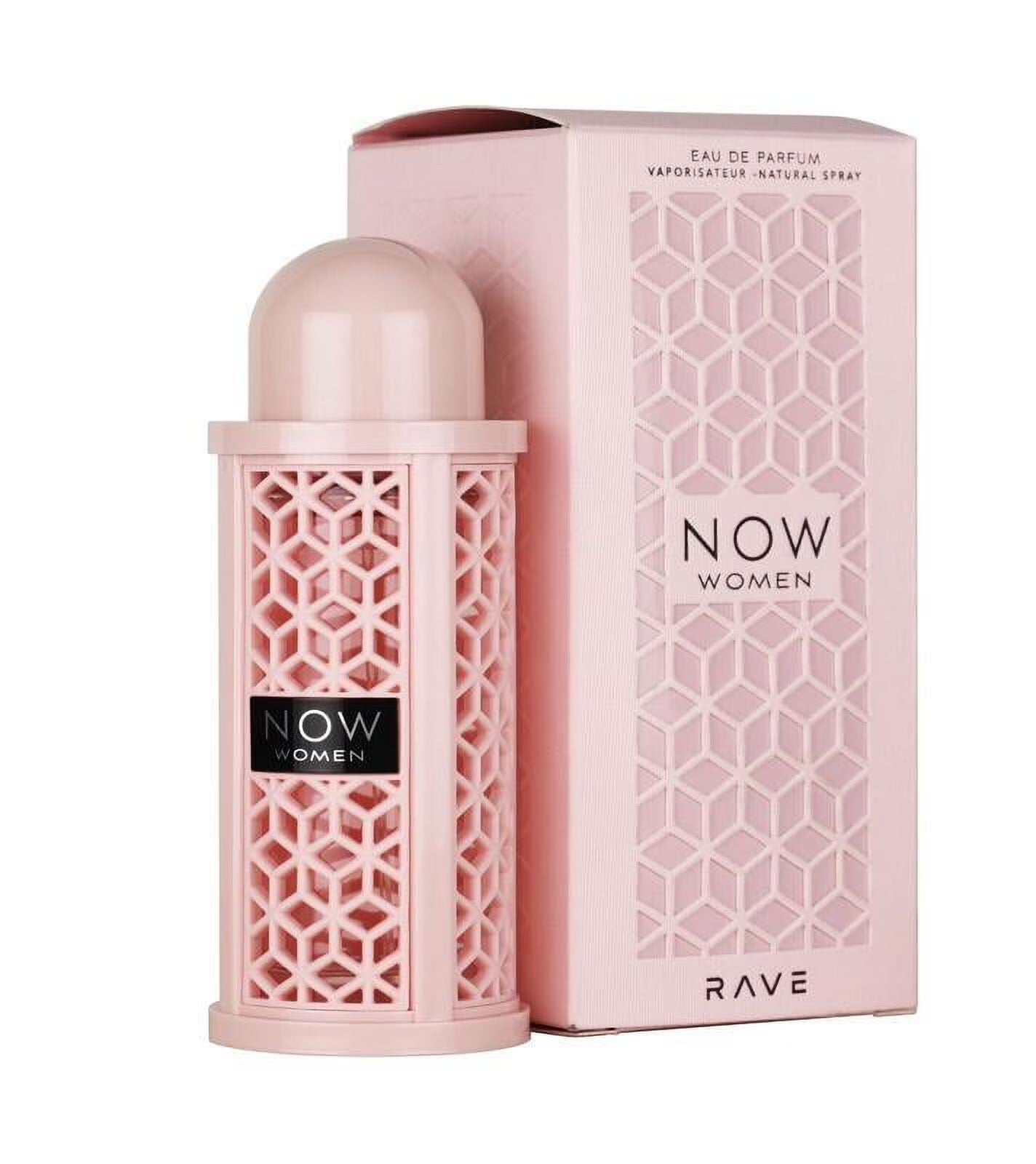 Rave Now Pink Eau de Parfum for Women by Lattafa 3.4 oz