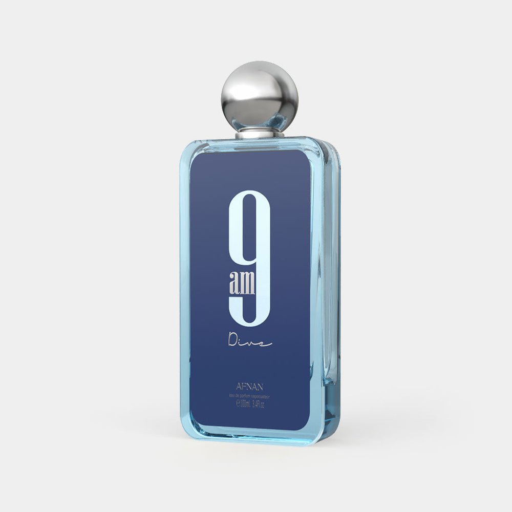 Afnan 9AM Dive Eau De Parfum Spray Unisex 3.4 oz - Royal oud arabian