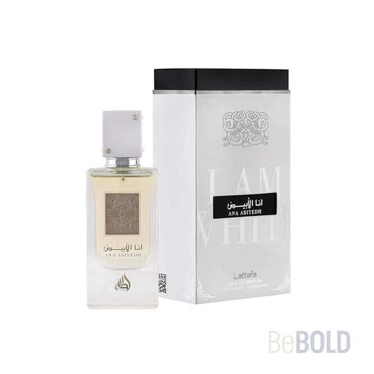 Lattafa Ana Abiyedh White Eau de Parfum Unisex 2.0 oz - Royal oud arabian