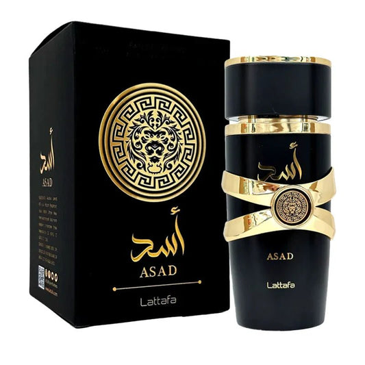 Lattafa Asad Eau de Parfum for Men 3.4 oz - Royal oud arabian