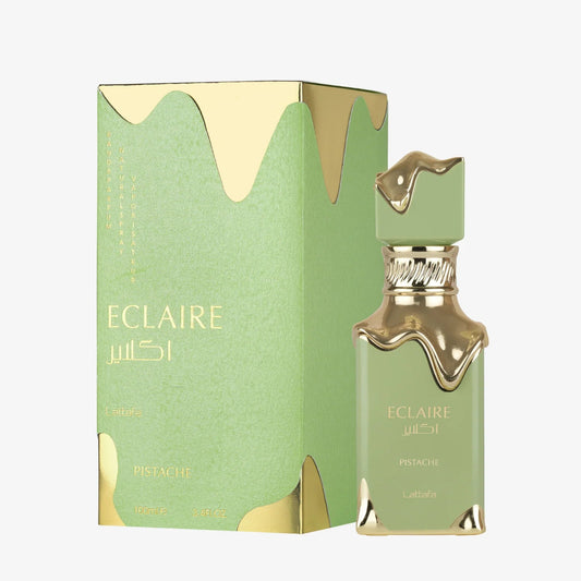 Lattafa Eclaire Pistache Eau de Parfum Unisex 3.4 oz - Royal oud arabian