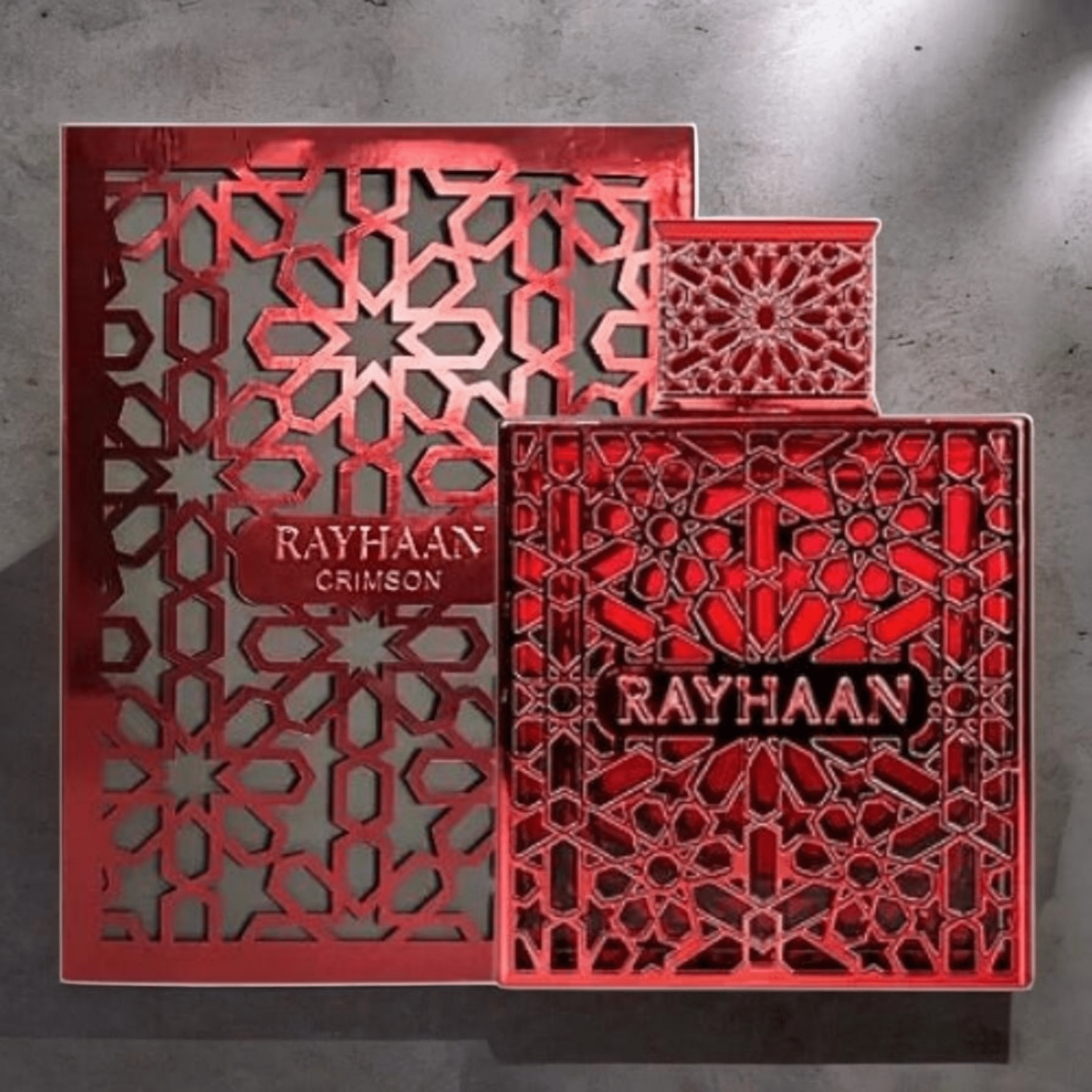 Rayhaan Crimson Eau de Parfum 3.4 Oz - Royal oud arabian