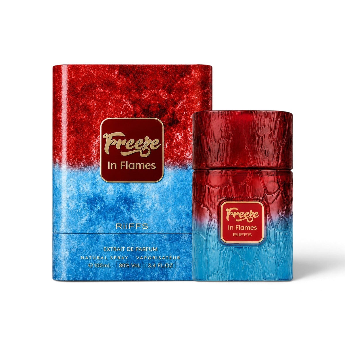 Riiffs Men's Freeze In Flames Eau de parfum Spray 3.4 oz - Royal oud arabian